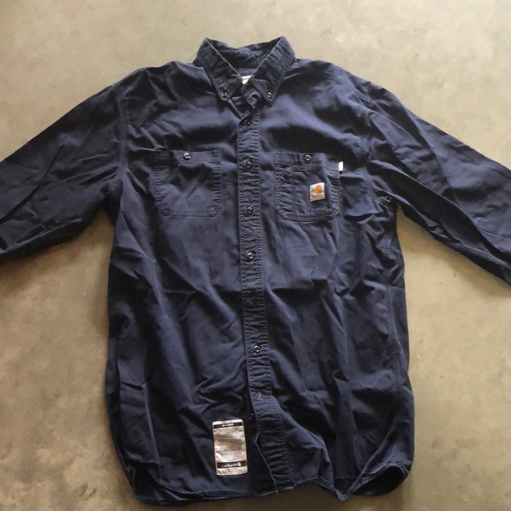 Carhartt FR button up work shirt